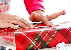 Excited Stepmom Anissa Kate Takes Massive Dick Down Her Chimney for Christmas Breeding Load