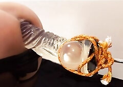 Monster Sex Tool destroying my Anus - huge toy in my ribald Butt #anal #artporn #fuckmachine 4K