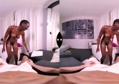 Hot bath for two and cumshot on her ass