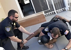 FAGGOT PATROL - Officers in Steaming Pursuit of Dark-Hued Suspect