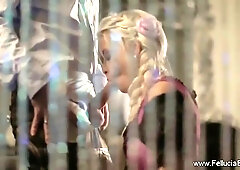 Sensual German Blonde Secret Garden Bj Session For Lovers