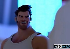 Flame, a prize-winning performer, takes on daddy's boy Jayden Marcos in a steamy anal adventure