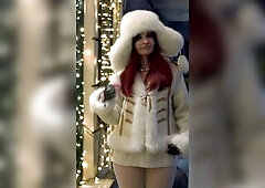 Cozy & Classy: White Ushanka Style