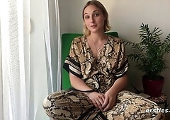 Onanism, big natural tits