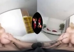 Super Curvy Big Breasts Blondie Fesser VR Experience