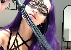 000072 Goddess Vida whipping her puppy Part 1