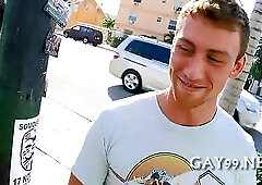 Wild interracial gay sex