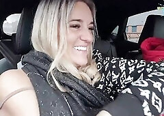 Getting bare for my Hubby on the car travel !!