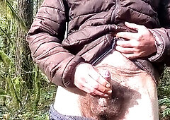 Solo male, inexperienced, gay outdoors