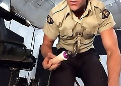 Cop BRF banged By vibrator Machine