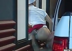 Muscle bear threesome with facial cum