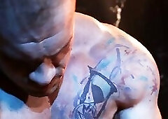 Devin Franco gets buttfucked by muscular David Strong