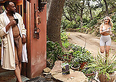 What are you doing in my yard?! Looking for a BBC?!