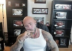 Hairy man, verbal white master, straight alpha