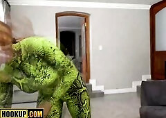 Thick 19yo Ebony Playgirl Teases In Dance Class & Gets Stuffed By Biggest Rod Man