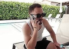 Step-mom the stripper who lapdanced you outdoors, then dad & son can't resist the urge to watch her dance