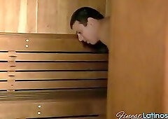 Mauricio Gets Horny While Playing Pool