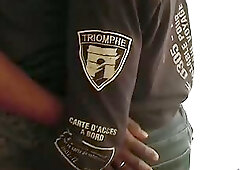 Horny teen sucks black huge cock