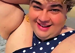 Beach Day with an Egyptian transfeminine princess-Maya Adel-3Daqat