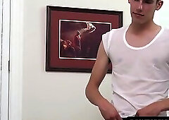 Shy twink's raw ride after a wet blowjob frenzy