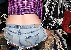 Fat Cowgirl Piss Desperation/ Dildo Riding