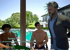 My sultry Italian wife lets her friend blow his load on her face while her cuck husband watches