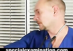 Particular gyno exam for fascinating shy teen hottie