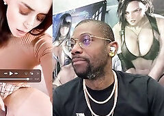 Transgender Secretary Jerking Off And Cumming For A Promotion