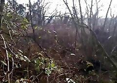 71 years old grandpa fucked in the forest 5