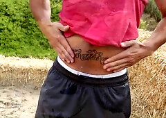 Next Door Male: Peeling Off Clothing to Reveal Rex's Raw Rod