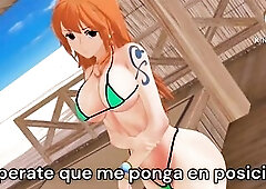 Joi De Nami: Extended One Piece: Nami tells u how to masturbate