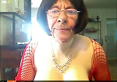 I do the slut with my false breasts