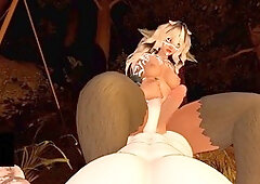 Chased by a futa wendigo for breeding in immersive POV