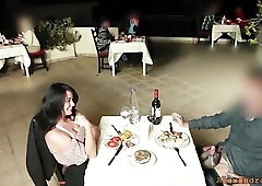 I love it public! Especially in a restaurant, secretly holding a ramrod between your fingers and massaging it, jerking off until the hawt juice squirt