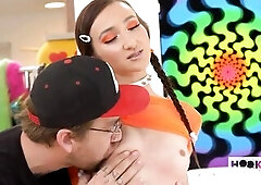 Lalin girl Chick Carmen Rae Gets Wrecked & Squirts A Lot!