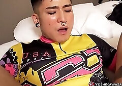 Yoshikawasakixxx - Horny Yoshi Kawasaki Wrecks His Gaping Hole