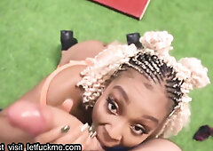 creampie curby ebony babe mimi curvaceous twerks her big ass