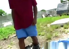 White guy came to the right place to get his dick sucked