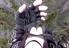 Giantess girlfriend, giantess grow, giantess animation