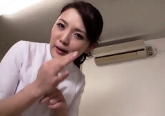 B2L0202- Mature nurse's lascivious handjob and blowjob