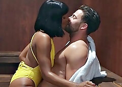 Brazzers - Interracial cuckold threesome at the spa