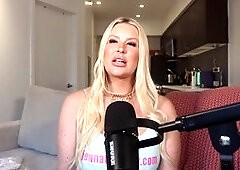 Busty blonde Jenna Starr talks about her experiences with sugar daddies and her girlfriend