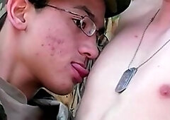 BeddableBoys.com - American Justin wearing uniform jerking uncut dick