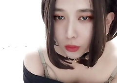 CD big girl, short skirt leaks some hot dance, love you