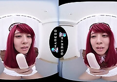 Japanese Cosplay Aoi Kimishima In Sexy Maid Costume