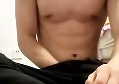 Chinese straight gym man