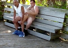 Mature Gay Couple Has Interracial Bareback Sex Outdoors1g