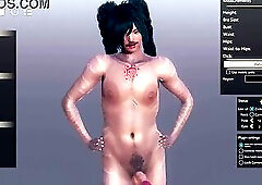 Sexy gay boy 3d creation l 3d animation different sexy poses