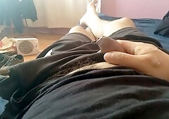 Epic hand job and wild breeding with a huge Brazilian monster cock