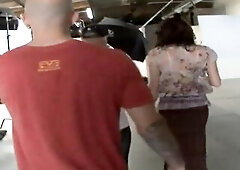 Breasty brunette hair mother i'd like to fuck gets screwed during the time that her spouse is watching.